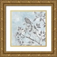 thumbnail image 1 of Tava Studios 12x12 Gold Ornate Wood Framed with Double Matting Museum Art Print Titled - Soft Silhouette, 1 of 4