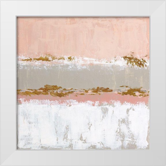 Tava Studios 12x12 White Modern Wood Framed Museum Art Print Titled - Sedona Sunset