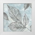 thumbnail image 1 of Tava Studios 12x12 White Modern Wood Framed Museum Art Print Titled - Soft Silhouette, 1 of 4