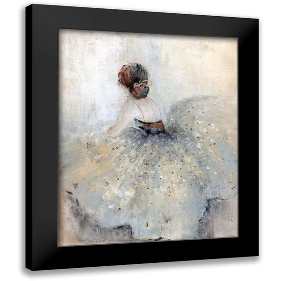 Tava Studios 12x14 Black Modern Framed Museum Art Print Titled - At A Glance
