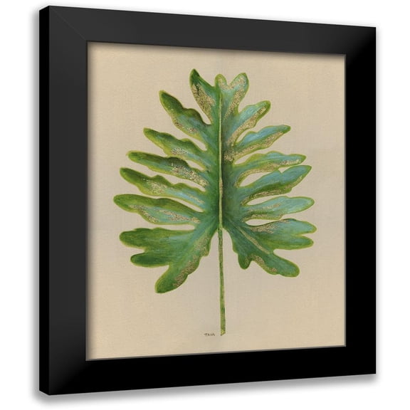 Tava Studios 12x14 Black Modern Framed Museum Art Print Titled - Oasis II