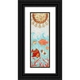 thumbnail image 1 of Tava Studios 13x32 Black Ornate Wood Framed with Double Matting Museum Art Print Titled - Under the Sea I, 1 of 4