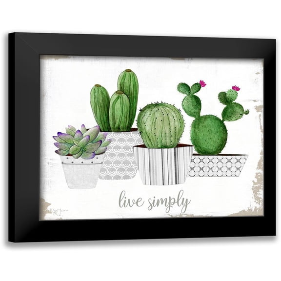 Tava Studios 14x12 Black Modern Framed Museum Art Print Titled - Live Simply
