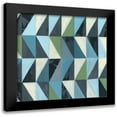 thumbnail image 1 of Tava Studios 15x15 Black Modern Framed Museum Art Print Titled - Geometric III, 1 of 5