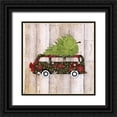 thumbnail image 1 of Tava Studios 15x15 Black Ornate Wood Framed with Double Matting Museum Art Print Titled - Classic Auto, 1 of 4