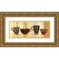 thumbnail image 1 of Tava Studios 18x10 Gold Ornate Wood Framed with Double Matting Museum Art Print Titled - Cafe Exotica I, 1 of 4