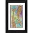 thumbnail image 1 of Tava Studios 18x32 Black Ornate Wood Framed with Double Matting Museum Art Print Titled - Mermaid Dream, 1 of 4