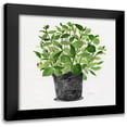 thumbnail image 1 of Tava Studios 20x20 Black Modern Framed Museum Art Print Titled - Herb Garden I, 1 of 5