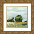 thumbnail image 1 of Tava Studios 20x20 Gold Ornate Wood Framed with Double Matting Museum Art Print Titled - Ridgeline Vintage I, 1 of 4
