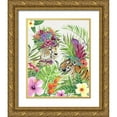 thumbnail image 1 of Tava Studios 20x24 Gold Ornate Wood Framed with Double Matting Museum Art Print Titled - Jungle Royale I, 1 of 4