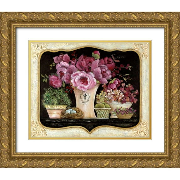 Tava Studios 24x20 Gold Ornate Wood Framed with Double Matting Museum Art Print Titled - La Belle France