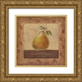 thumbnail image 1 of Tava Studios 26x26 Gold Ornate Wood Framed with Double Matting Museum Art Print Titled - Elegant Edibles I, 1 of 4