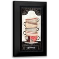 thumbnail image 1 of Tava Studios 9x14 Black Modern Framed Museum Art Print Titled - Coffee in Rome, 1 of 5