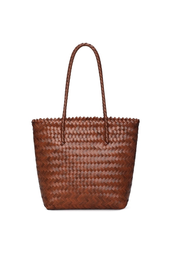 Tavaleu Straw Beach Bags for Women, Tote Handbag Shoulder Bag for Women, Beach Straw Purse Buckets Summer Fashion Hobo Bags