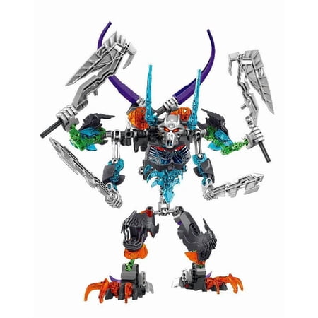 Tavanan Biochemical Warrior BionicleMask of Light Bionicle Tahu Fire Building Block Compatible Bionicle Toys Brain Game 614-2