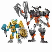 Tavanan Biochemical Warrior BionicleMask of Light Bionicle Tahu Fire Building Block Compatible Bionicle Toys Brain Game071103