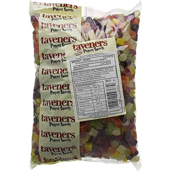 Taveners Midget Gems 500g
