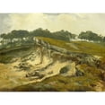 thumbnail image 1 of Tavenraat Sand Excavation Extra Large XL Wall Art Poster Print, 1 of 3