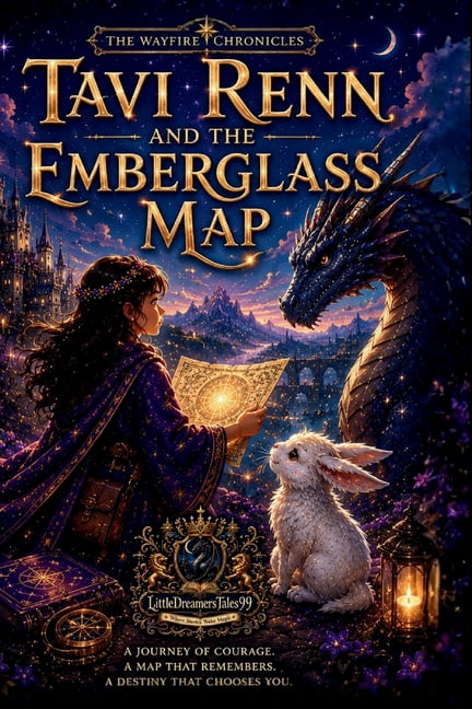 The Wayfire Chronicles Tavi Renn and the Emberglass Map: A Magical Middle Grade Fantasy Adventure About Courage, Friendship, and a Map That Rem, (Paperback)
