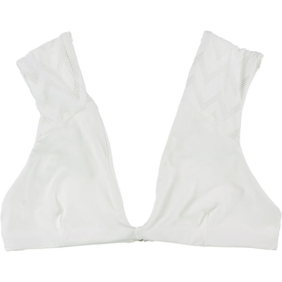 Tavik Womens Alcamy Halter Swim Top, White, Medium