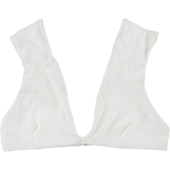 Tavik Womens Alcamy Halter Swim Top, White, X-Small