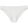 thumbnail image 1 of Tavik Womens Ali Full Bikini Swim Bottom, White, Large, 1 of 2