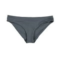 thumbnail image 1 of Tavik Womens Ali Full Coverage Bikini Swim Bottom, Grey, Large, 1 of 2