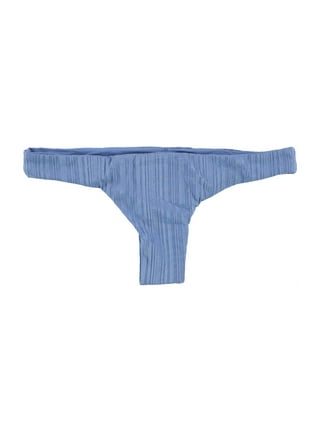 Tavik Womens Coco Scoop Neck Bikini Swim Top, Blue, Large 