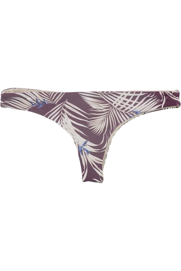 Womens Ali Minimal Coverage Bikini Swim Bottom, Red, Large