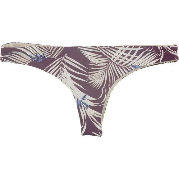 Tavik Womens Ali Minimal Coverage Bikini Swim Bottom, Red, Medium