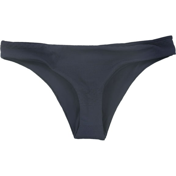 Tavik Womens Ali Moderate Textured Bikini Swim Bottom, Blue, Large