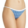 thumbnail image 1 of Tavik Womens Antic Full Coverage Bikini Swim Bottom, Blue, Large, 1 of 1