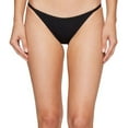 thumbnail image 1 of Tavik Womens Antic Moderate Coverage Bikini Swim Bottom, Black, X-Small, 1 of 1