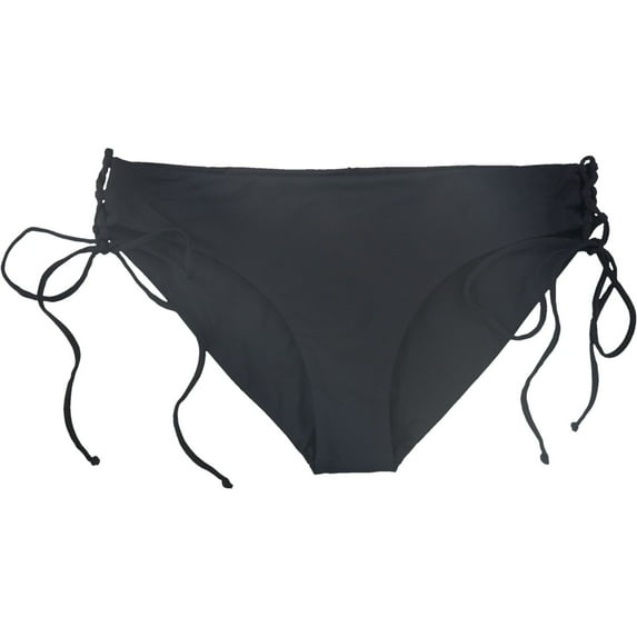 Tavik Womens Bebe Lace Up Sides Bikini Swim Bottom, Black, Small