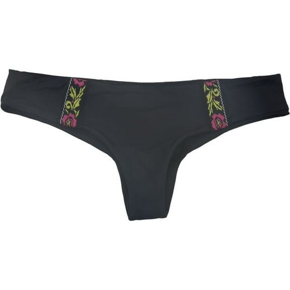 Tavik Womens Bouquet Bikini Swim Bottom, Black, Small