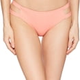 thumbnail image 1 of Tavik Womens Chloe Full Coverage Bikini Swim Bottom, Orange, X-Small, 1 of 1