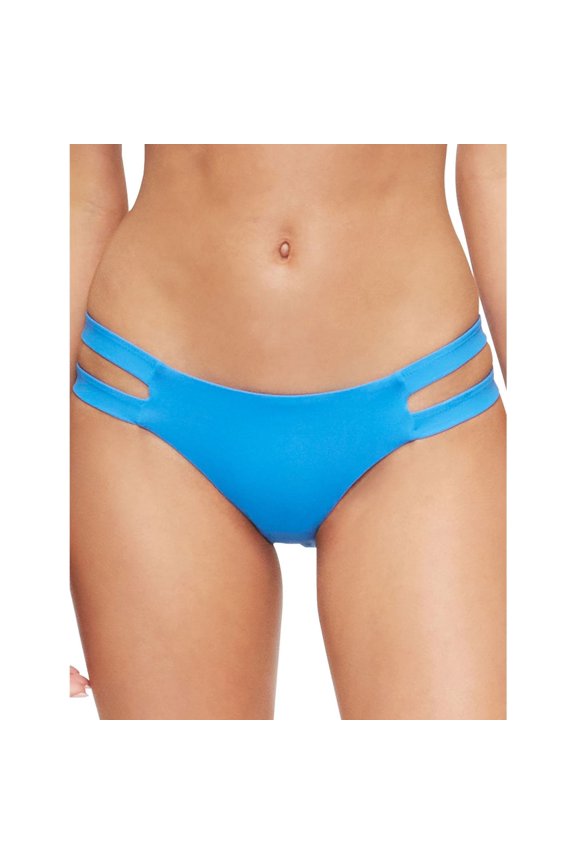 Womens Chloe Moderate Coverage Bikini Swim Bottom, Blue, Large