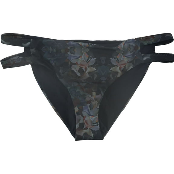 Tavik Womens Chloe Side Strap Bikini Swim Bottom, Black, Medium