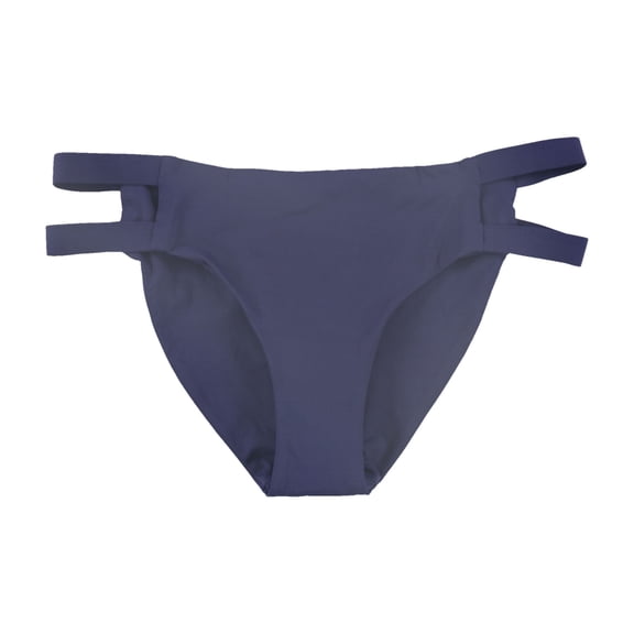 Tavik Womens Chloe Side Straps Bikini Swim Bottom, Blue, Small