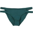 thumbnail image 1 of Tavik Womens Chloe Side Straps Bikini Swim Bottom, Green, Medium, 1 of 2