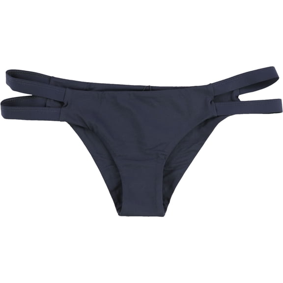Tavik Womens Chloe Side Tab Bikini Swim Bottom, Blue, Large