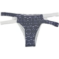 thumbnail image 1 of Tavik Womens Chloe Side Tabs Bikini Swim Bottom, Blue, X-Small, 1 of 2