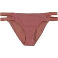 thumbnail image 1 of Tavik Womens Chloe Side Tabs Bikini Swim Bottom, Pink, Medium, 1 of 2
