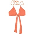 thumbnail image 1 of Tavik Womens Day Dreamer Reversible Bikini Top, Orange, X-Small, 1 of 2