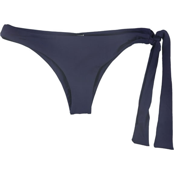 Tavik Womens Goldie Side Tie Bikini Swim Bottom, Blue, Large