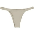 thumbnail image 1 of Tavik Womens Heather Bikini Swim Bottom, Beige, X-Small, 1 of 2
