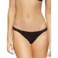 thumbnail image 1 of Tavik Womens Heather Bikini Swim Bottom, Black, Large, 1 of 1
