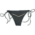 thumbnail image 1 of Tavik Womens Jager Bikini Swim Bottom, Black, Small, 1 of 2