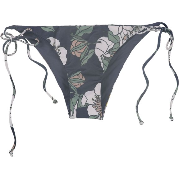 Tavik Womens Jax Side Tie Swim Mix N Match Bikini Bottom, Blue, Small
