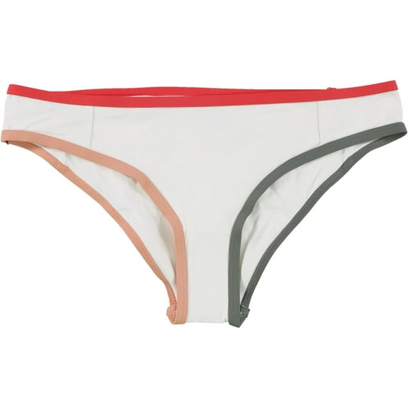 Tavik Womens Jayden Full Coverage Bikini Swim Bottom, White, Medium